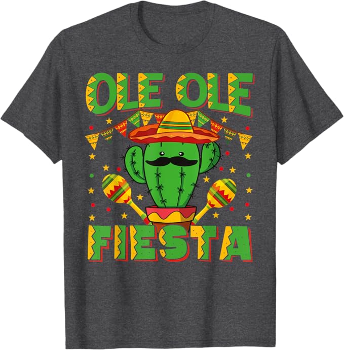 Cinco de Mayo Mexican Fiesta Men T-Shirt - Ole Ole Party Shirt