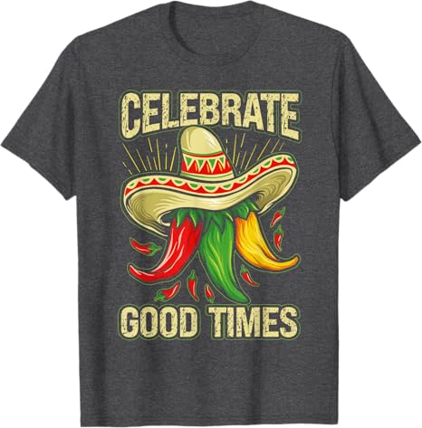 Cinco de Mayo Mexican Party T-Shirt for Men & Women