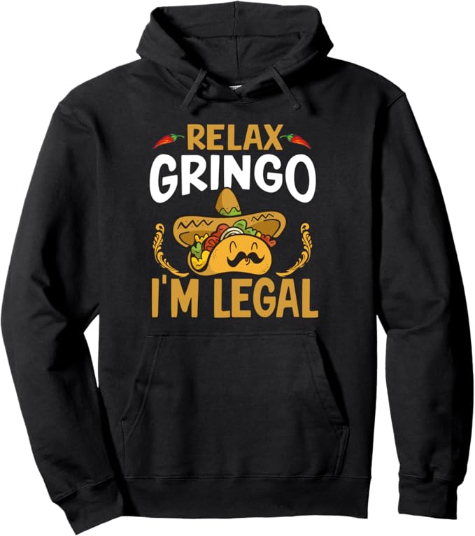 Mexican Cinco De Mayo Party Pullover Hoodie - Taco Design