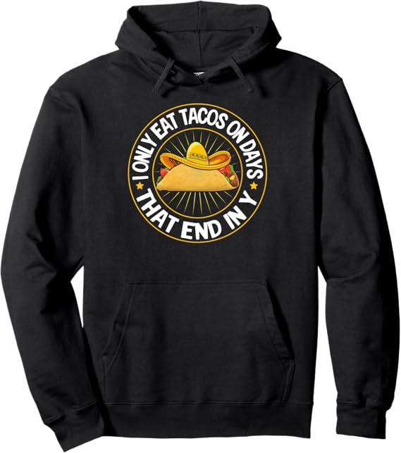 Cinco de Mayo Mexican Party Tacos Pullover Hoodie – Festive & Comfortable