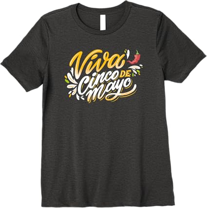 Viva Cinco De Mayo Premium Women T-Shirt – Mexican Cinco De Mayo Party Shirt