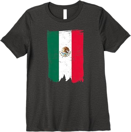 Premium Mexican Flag T-Shirt | Bandera Mexicana Shirt for Men & Women