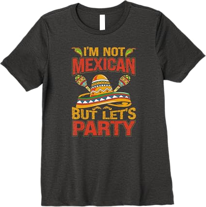 Premium Mexican Cinco de Mayo Sombrero Women T-Shirt – Perfect for Fiesta Celebration