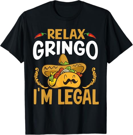 Cinco de Mayo Taco  Men T-Shirt for Mexican Party Celebration