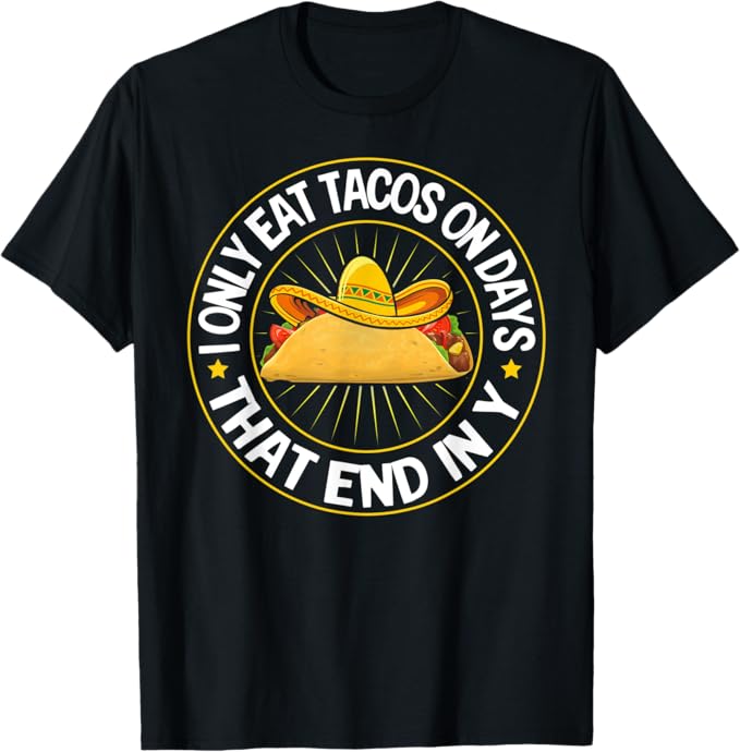 Cinco de Mayo Mexican Party Tacos Men T-Shirt - Perfect for Celebrations