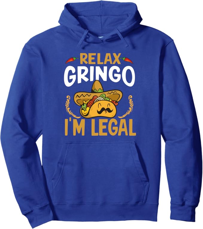 Mexican Cinco De Mayo Party Pullover Hoodie - Taco Design