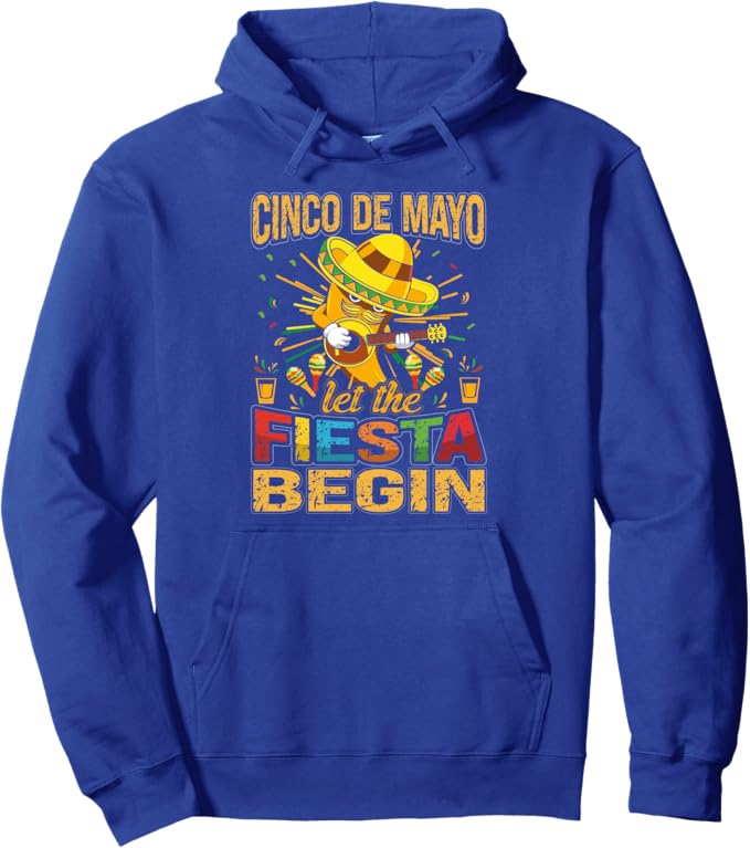 Mexican Cinco De Mayo Party Pullover Hoodie - Celebrate in Style