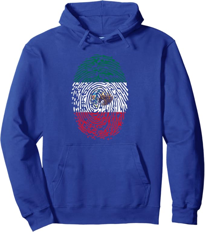 Mexico DNA Flag Pullover Hoodie - Vintage Mexican Flag Pride Design