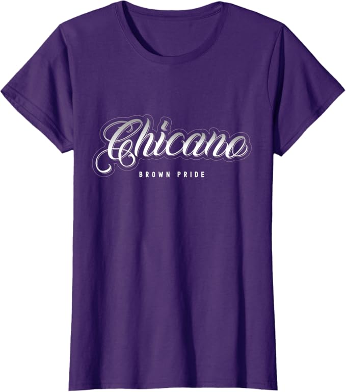Chicano Brown Pride Women T-Shirt - Mexican Hombre Retro Design