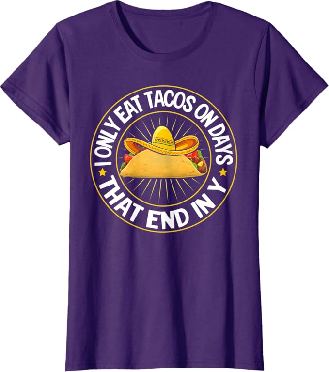 Cinco de Mayo Mexican Party Tacos Women T-Shirt - Perfect for Celebrations