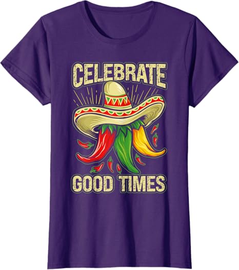 Cinco de Mayo Mexican Party T-Shirt for Men & Women