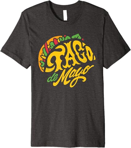 Cinco De Mayo Taco Party Premium Men T-Shirt - Mexican Celebration Apparel