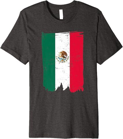 Premium Mexican Flag T-Shirt | Bandera Mexicana Shirt for Men & Women