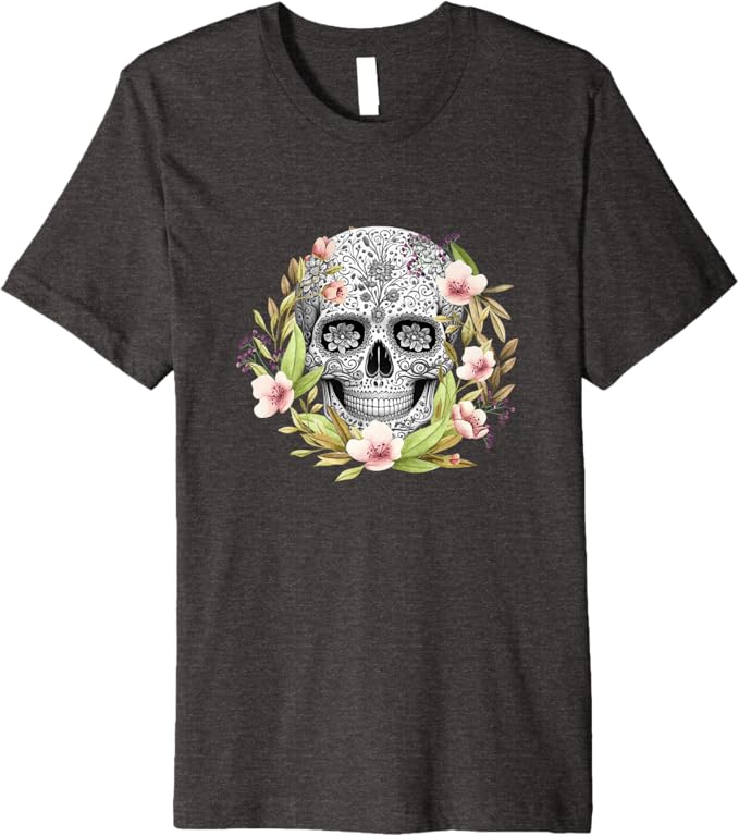 Calaveras Mexican Día De Los Muertos Men T-Shirt - Premium Design