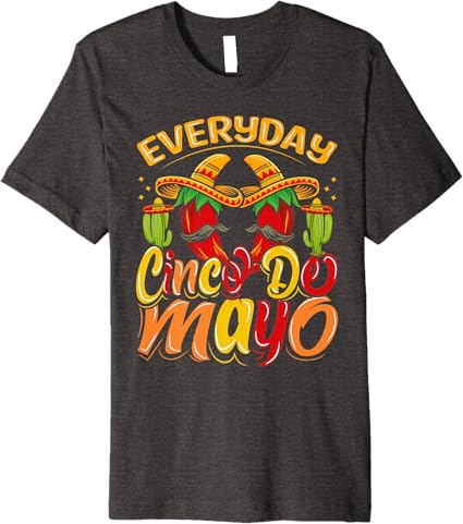 Cinco de Mayo Mexican Party Premium Men T-Shirt – Everyday Wear