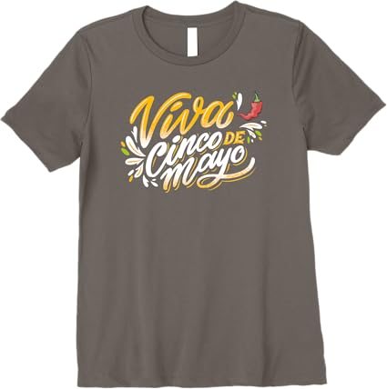 Viva Cinco De Mayo Premium Women T-Shirt – Mexican Cinco De Mayo Party Shirt