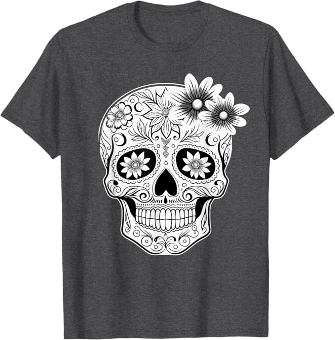 Dia de los Muertos Men T-Shirt - Mexican Skull Calaveras Design