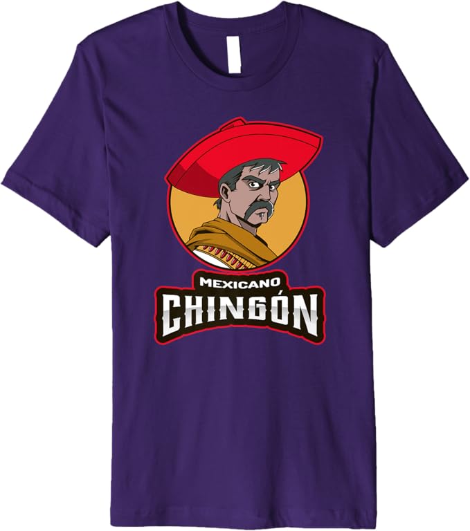 Mexicano Chingon T-Shirt - Chicano Hombre Mexican Men Premium Apparel