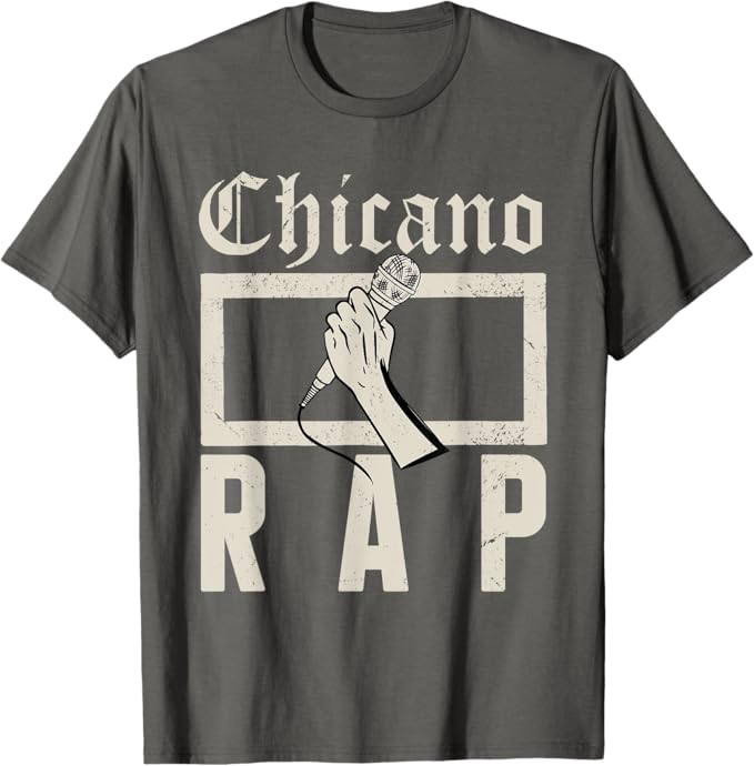 Chicano Rap Men T-Shirt - Vintage Mexican Hip Hop Culture Apparel