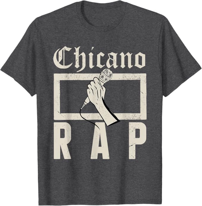 Chicano Rap Men T-Shirt - Vintage Mexican Hip Hop Culture Apparel
