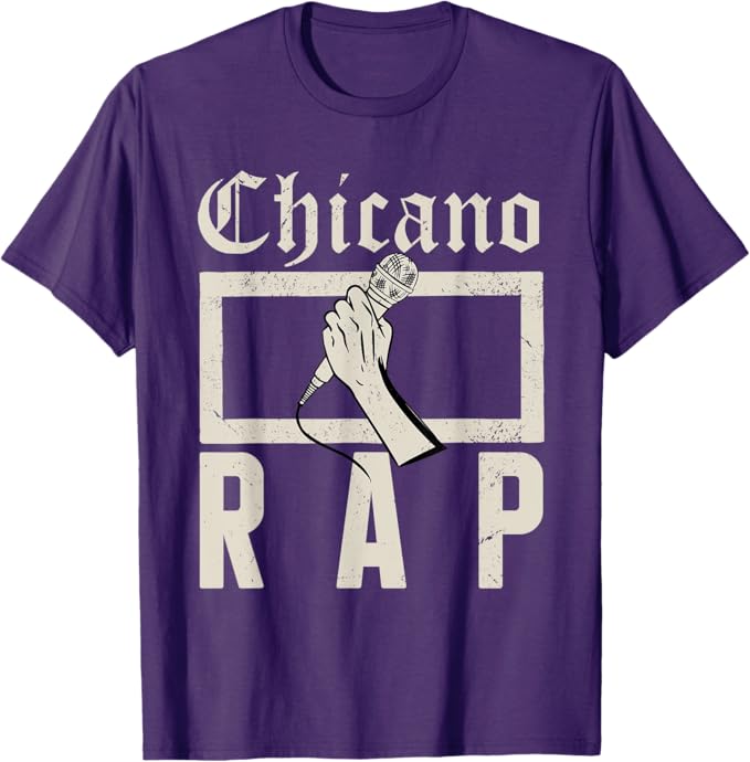 Chicano Rap Men T-Shirt - Vintage Mexican Hip Hop Culture Apparel