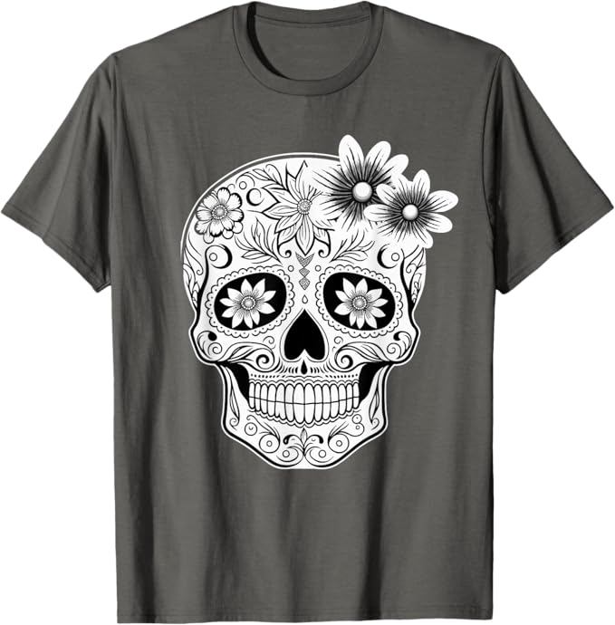 Dia de los Muertos Men T-Shirt - Mexican Skull Calaveras Design