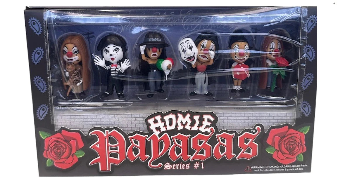 HOMIES™ CLOWNS & PAYASAS Figure Box Collectors Set Bundle