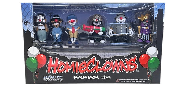 HOMIES™ CLOWNS & PAYASAS Figure Box Collectors Set Bundle