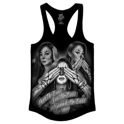 NO EVIL - Women's Racer Back Tank