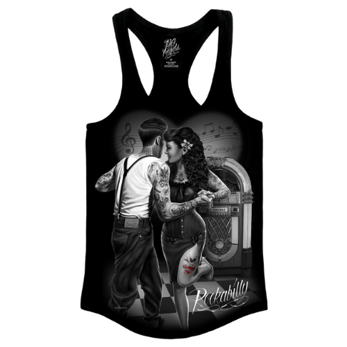 ROCKABILLY - Racer Back Tank
