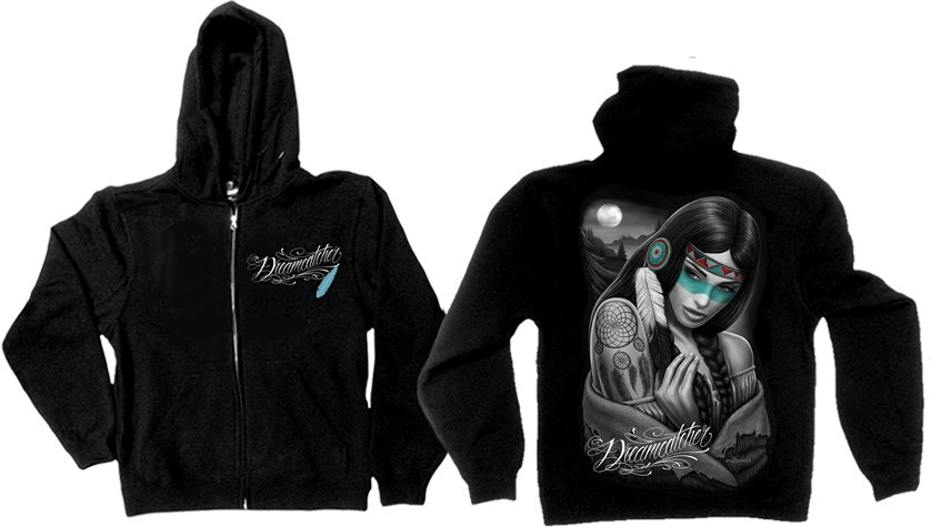 Women's Zip Hoodie - DREAMCATCHER