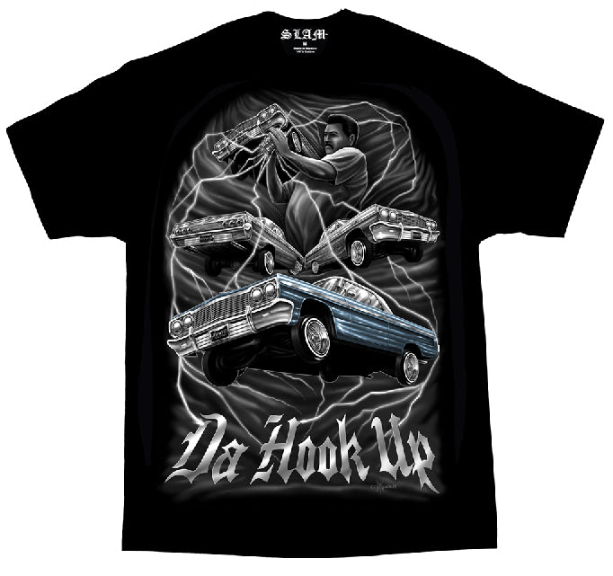DGA Tees - SLAM - SLAM - DA HOOK UP Men's Tee