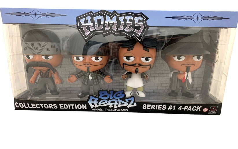 HOMIES™ - BIG HEADZ 4-Pack Figure Set SERIES #1