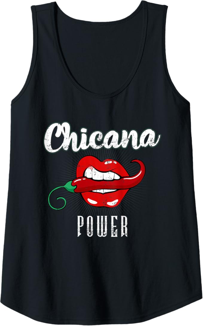 Chicana Power Latina Mexicana Women's Tank Top - Proudly De Mexico