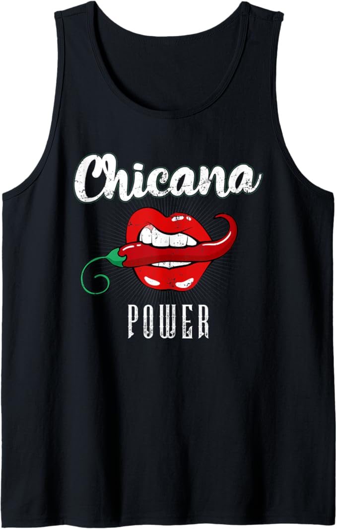 Chicana Power Latina Mexicana Men's Tank Top - Proudly De Mexico