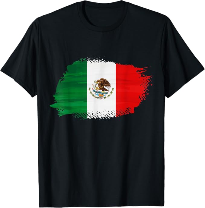 Mexico Bandera Mexican Flag Men T-Shirt