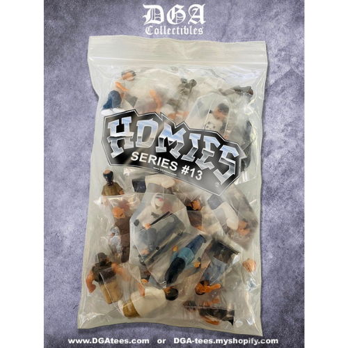 HOMIES SERIES 13 - ZIPLOC BAG OF 1 COMPLETE SET OF 24 FIGURES