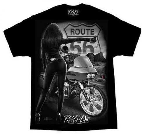 RIDE OR DIE - Route 66 Men's Tee