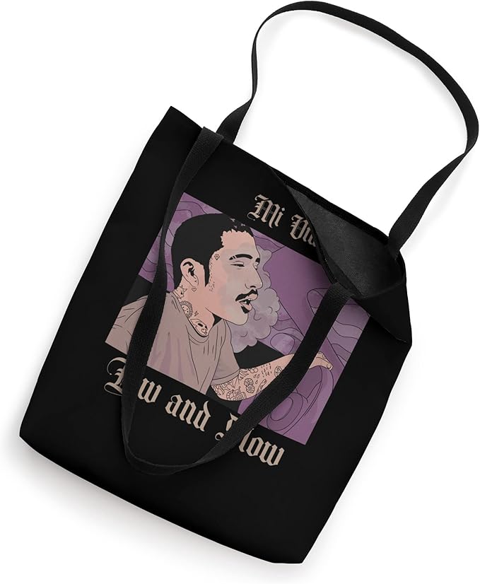 Mi Vida Low and Slow Mexican Lowrider Hombre Chicano Tote Bag - Stylish and Durable