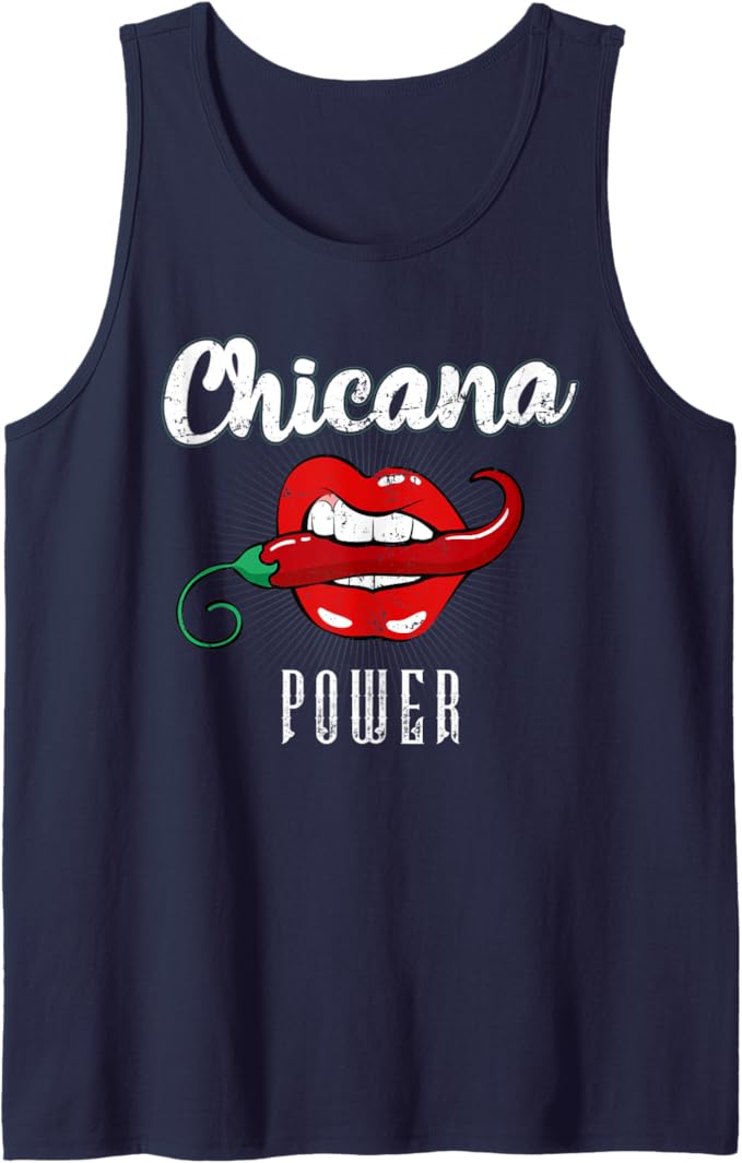 Chicana Power Latina Mexicana Men's Tank Top - Proudly De Mexico