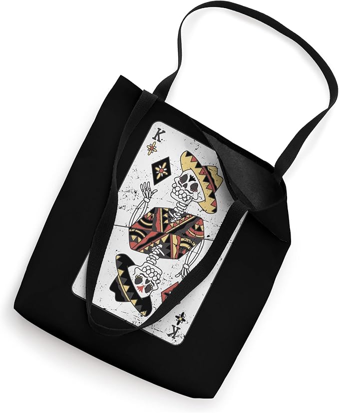 Mexican Chicano Vintage Tote Bag - Hombre Con Sombrero Design