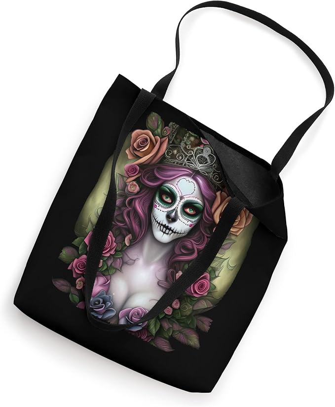 Mexico Dia De Los Muertos Calaveras Catrina Tote Bag - Day of the Dead Design