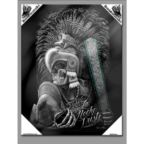 NOCHE TRISTE - Small Canvas Art - 12" X 16"