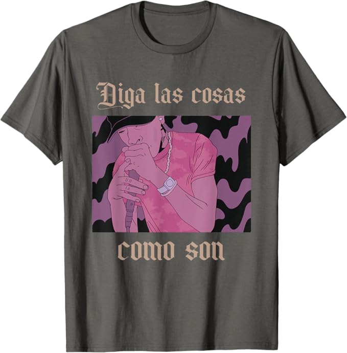 Diga Las Cosas Como Son Latino Chicano Hip Hop Men's T-Shirt
