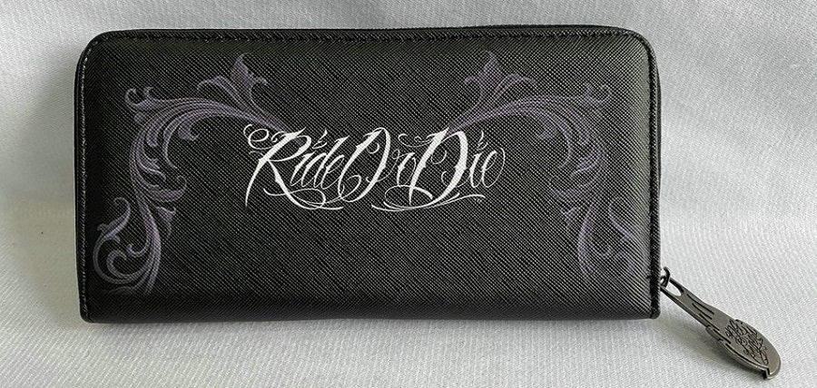 HOLLYWOOD HOMEGIRL - WOMENS ZIPPERED WALLET