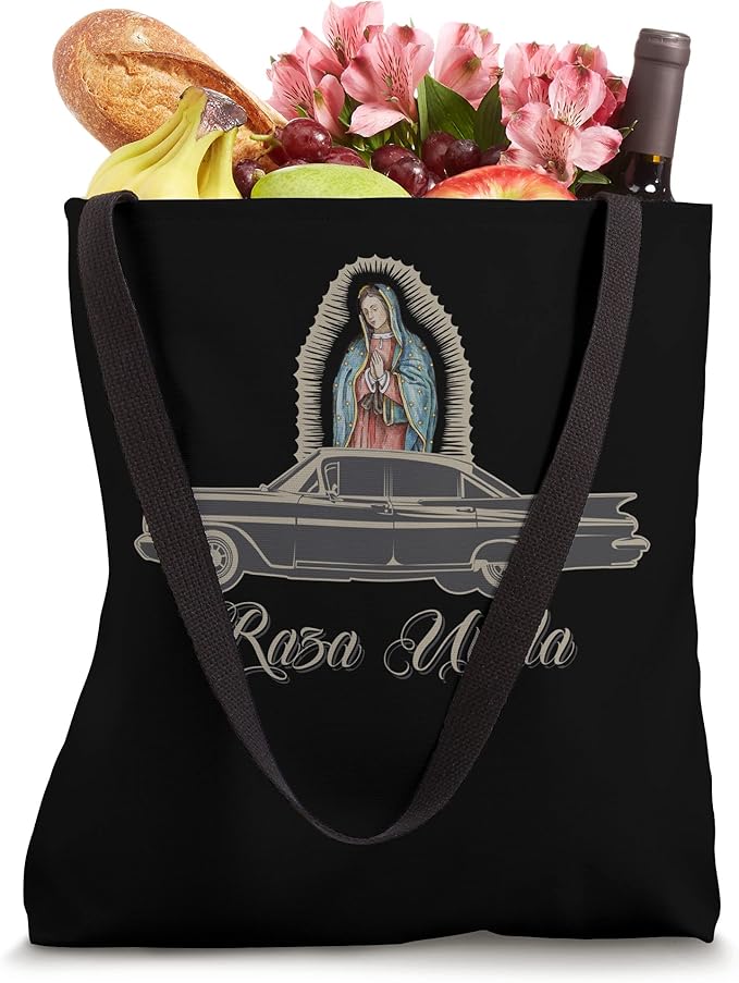 Raza Unida Chicano Lowrider Mexican Hombre Tote Bag - Stylish and Unique