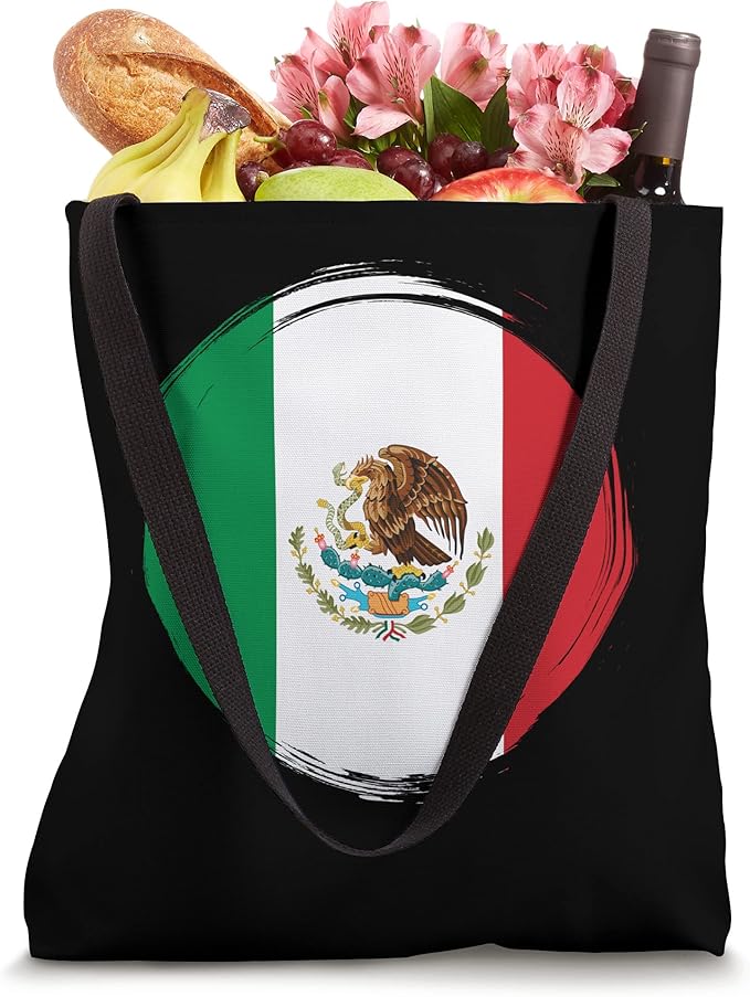 National Flag of Mexico Tote Bag - Camiseta con Bandera de México