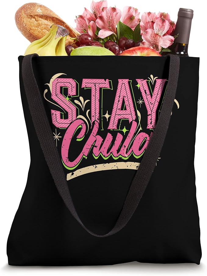 Stay Chula Vintage Retro Mexicana Latina Quote Women's Tote Bag