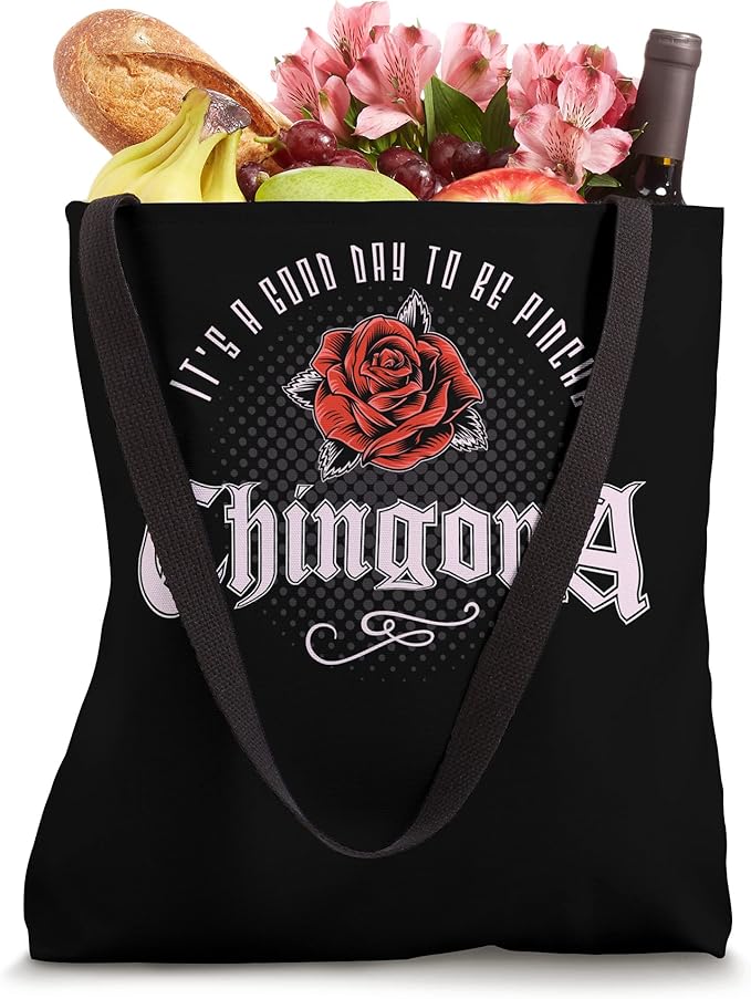 Mexican Latina Vintage Tote Bag - 'It's a Good Day to Be Pinche Chingona'