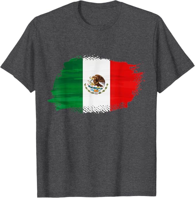 Mexico Bandera Mexican Flag Men T-Shirt